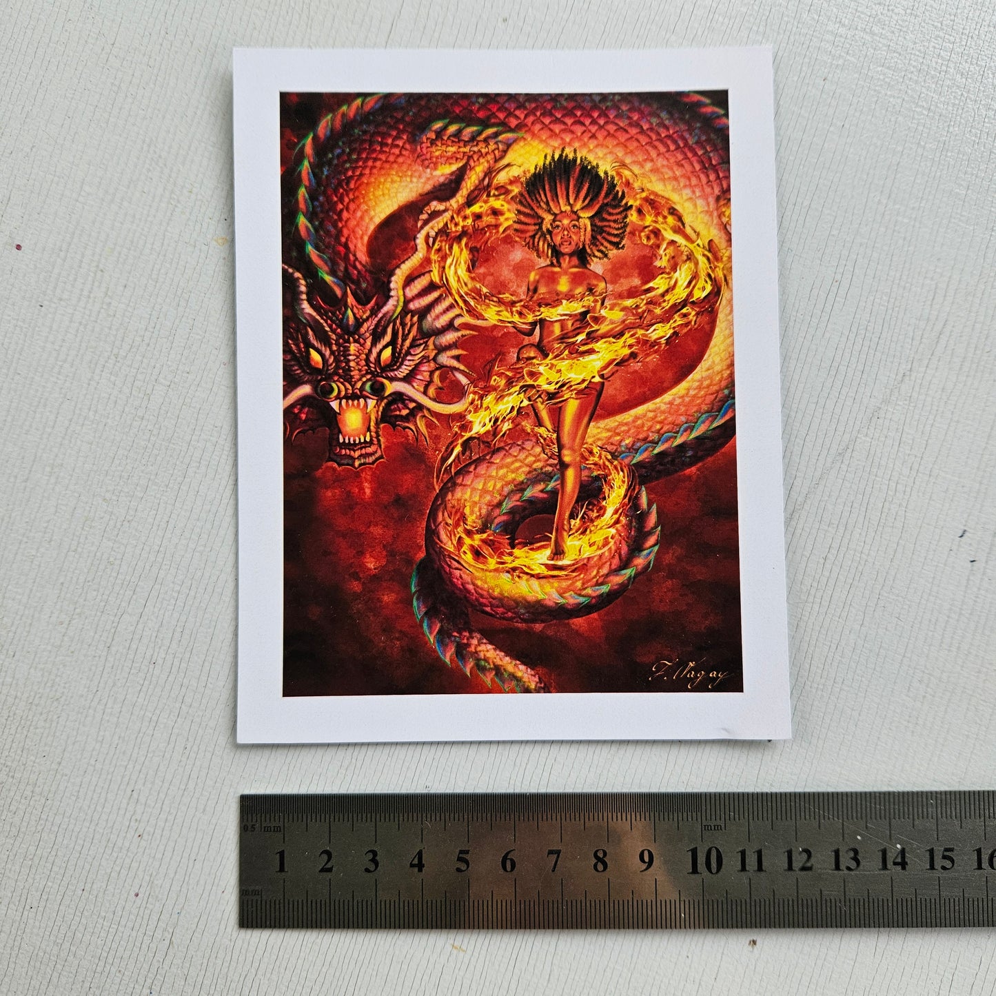 Fuette - Small Print on Gloss Paper (12x15cm)