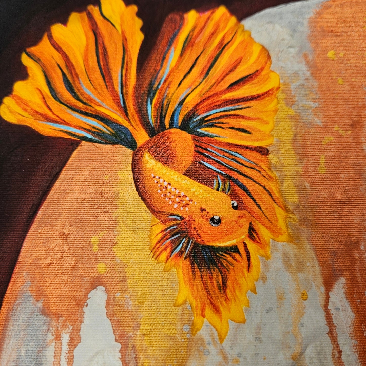 orange fish