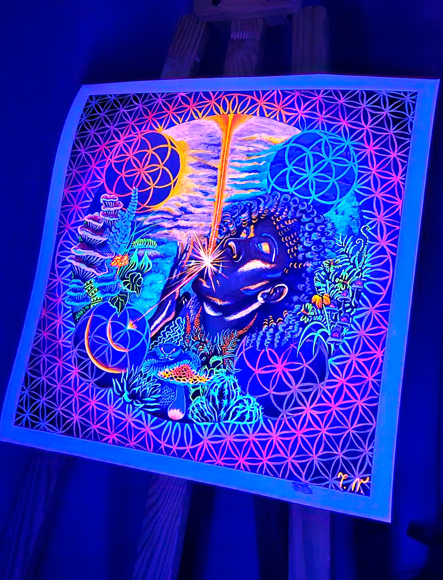 'The Drip' UV-reactive Print (LIMITED EDITION)