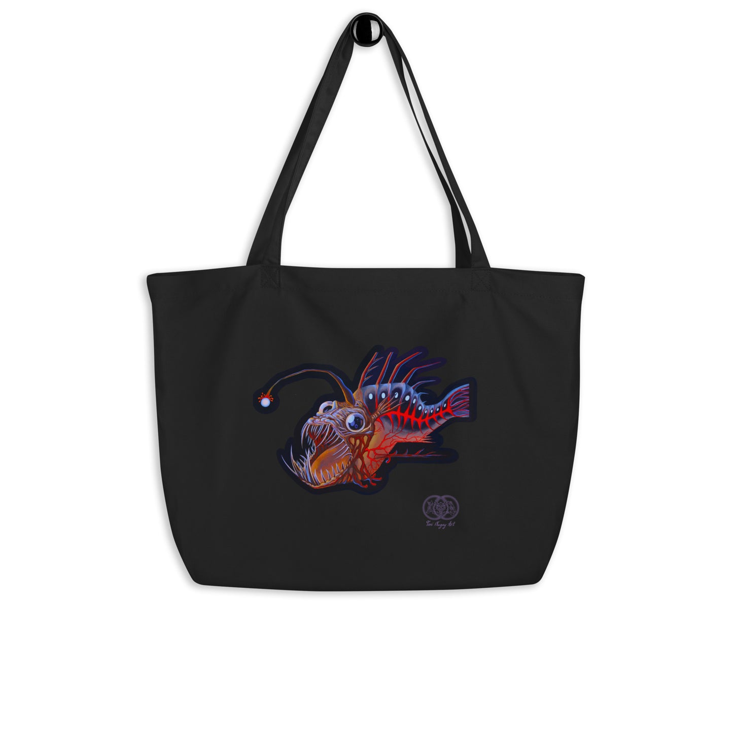 The Angler - Large organic tote bag