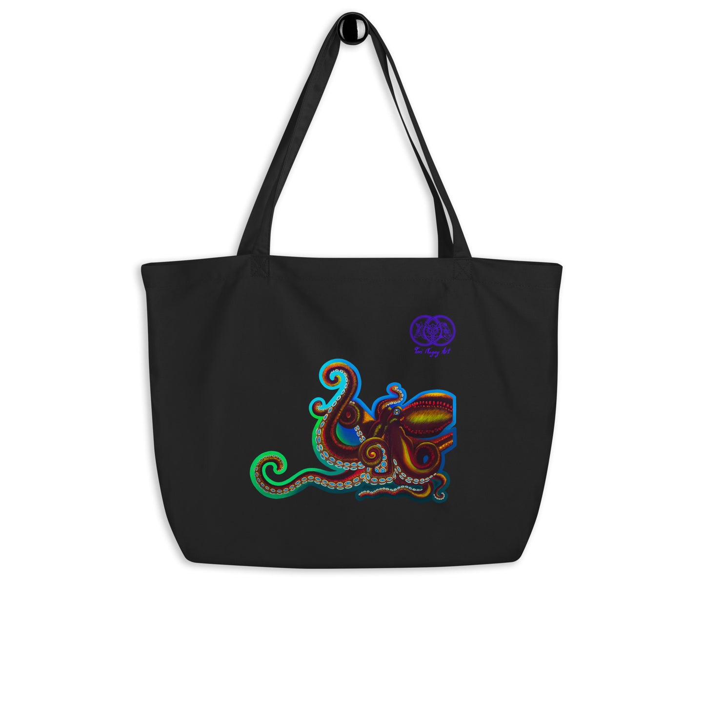 Octopussy - Large organic tote bag