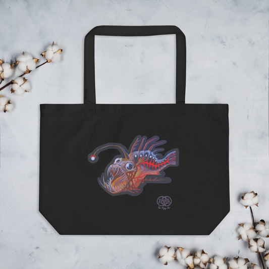 The Angler - Large organic tote bag