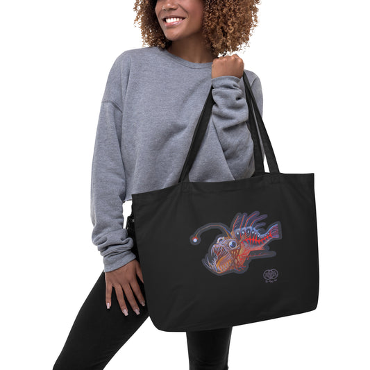 The Angler - Large organic tote bag