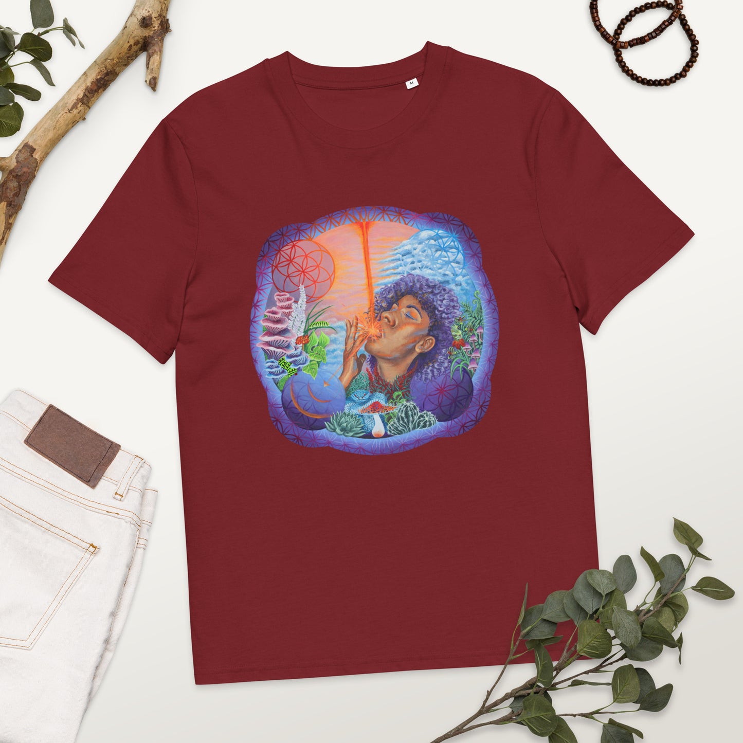 The Drip - Unisex organic cotton T-shirt