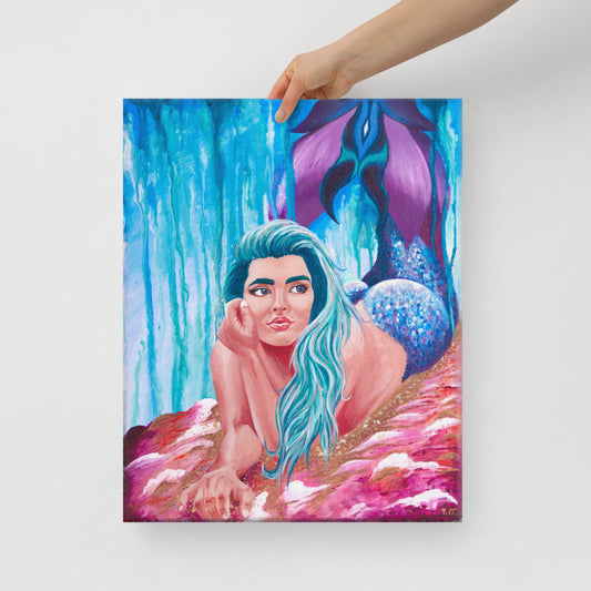 Celestial Siren - Print on Canvas (16"x20")