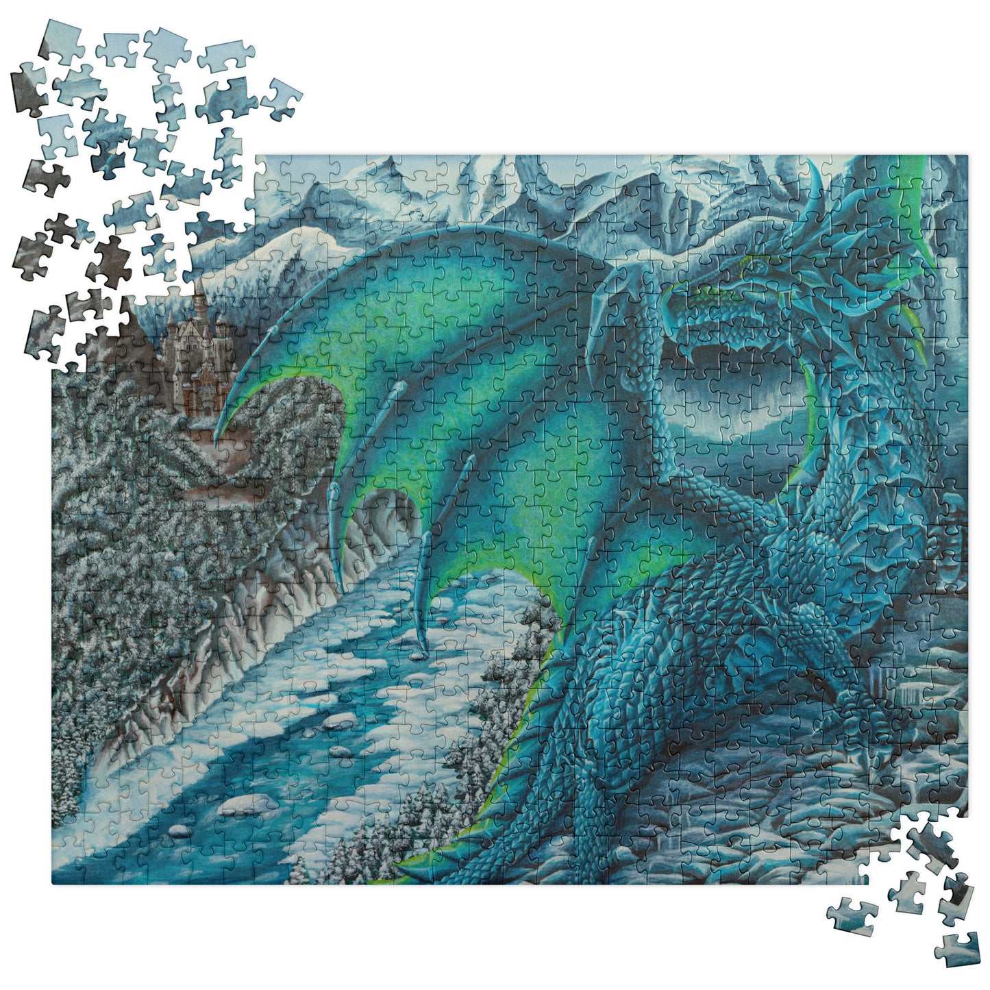 The Ice Dragon - Jigsaw puzzle (500 pieces)